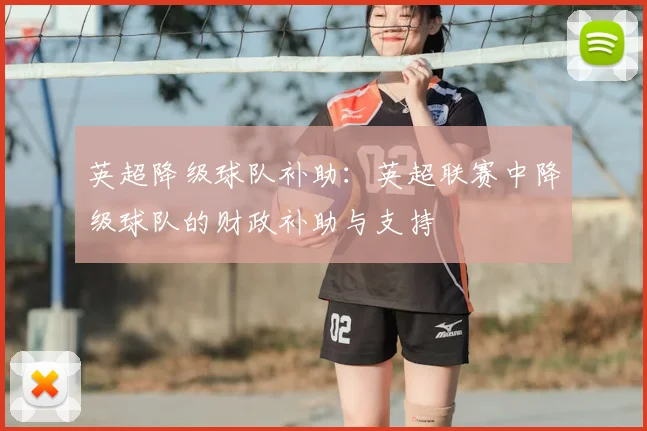 英超降级球队补助:英超联赛中降级球队的财政补助与支持